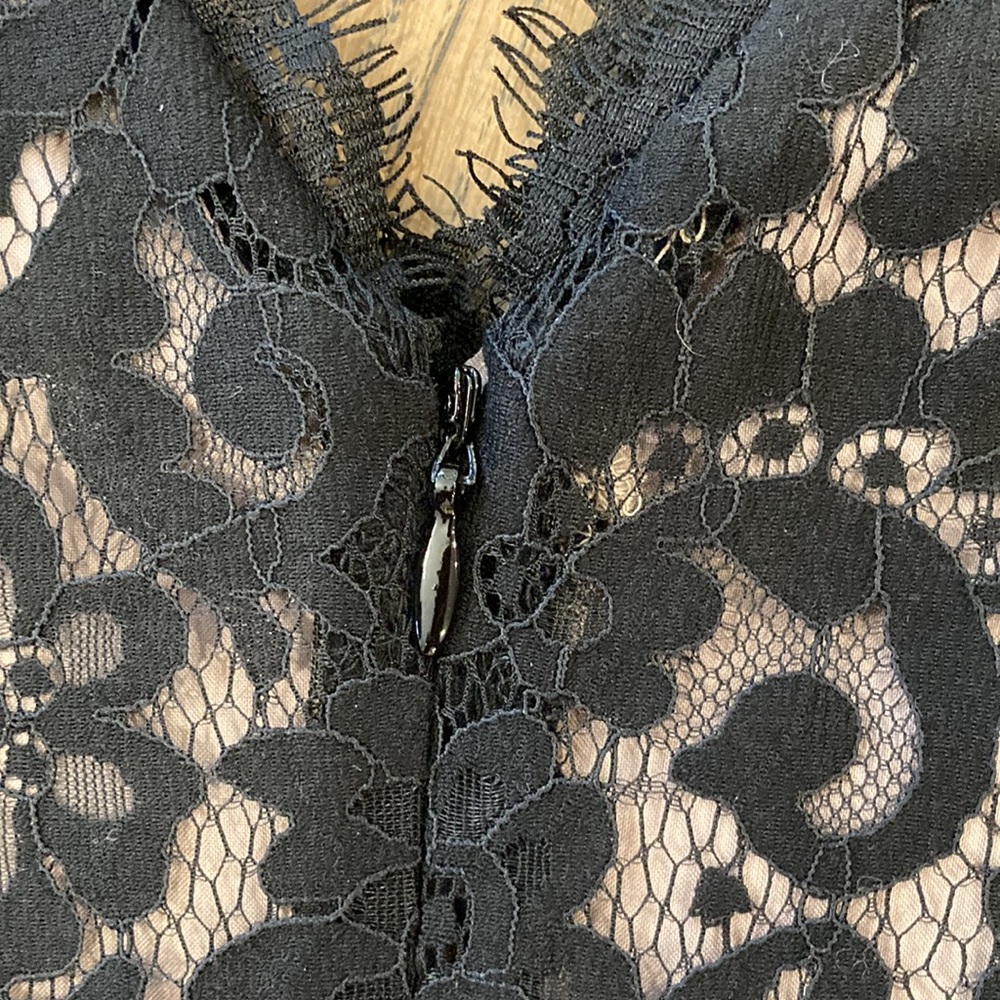 NWT Loft Black Lace cocktail dress - Picture 7 of 8